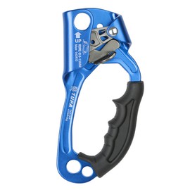 Rock Climbing Right Hand Ascender Multi Purpose Manual Outdoor Mountaineering Tree Hand Ascender Blue
