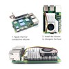 for Pi 5 Cooler Replacement Aluminium Alloy Temperature Controlled PWM