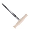 Violin Peg Hole Reamer Stainless Steel Incisive Edge Ergonomic Wooden