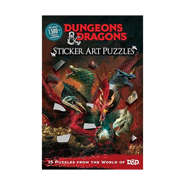 Dungeons & Dragons Sticker Art Puzzles
