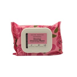 SEPHORA COLLECTION Cleansing + Exfoliating Wipes Rose