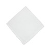CTM Linen Hemstitched Wedding or Christening Handkerchief, White