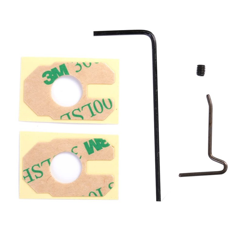 BICASTER Reposabrazos de flechas de aluminio ambidiestro con rebote magnético