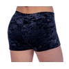 Fischer 77134 Girls' Velvet Gymnastics Shorty in Cloudy Velvet Look,