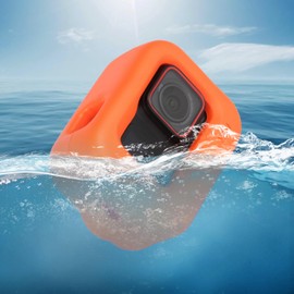 HSU Insta360 Ace Pro Floating Case Underwater Ultra Buoyancy Float Cover Anti-Sinking Protective Cover for Diving (Orange)