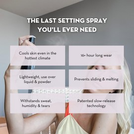 SKINDINAVIA Skindinavia The Makeup Finishing Spray, Bridal Setting Spray, Temperature-Control for All-Day Wear, Long-Lasting Up to 16+ Hours, Heat-Resistant & Waterproof, Wedding Day, Bridal Shower Gift (4 Oz)