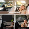 ZATOTOO Car Window Shades for Toyota RAV4 2019-2024 Sun Shade