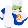 biped 2 Pairs of Children's Barefoot Insoles - Made of