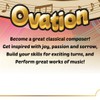 Grand Gamers Guild Ovation - Classical Composer Engine-Building Game for