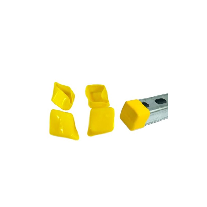 WYZBEN 1-5/8’’ Strut Channel Square Plastic End Protection Cap 50