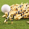 T-712 Golf Tees, Bamboo Short Tees, Graduated, 1.7 inches (42