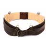 Tourbon Leather Logging Belt Kit Faux Fleece Padded Tool Belts