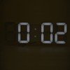 Multi Function Large 3D LED Digital Wall Clock Alarm Snooze