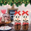 Blushtier 6 Set Christmas Hot Cocoa Bar Supplies Snowman Hot