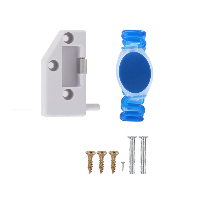 Electronic Password Card Lock RFID Smart Keyless Touch Screen for