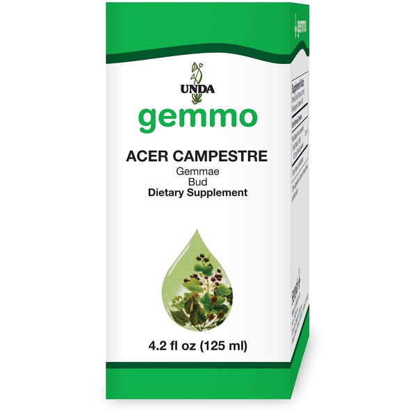 UNDA Gemmo Therapy Acer Campestre | Field Maple Bud Extract | 4.2 fl. oz.