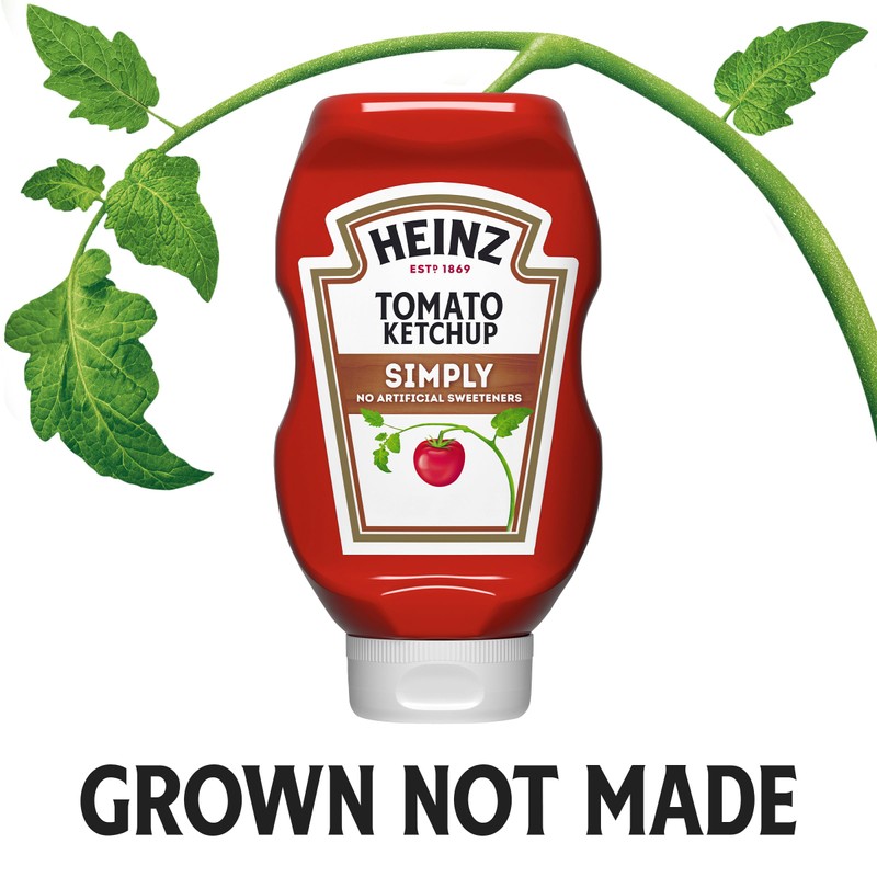 Heinz Simply Tomato Ketchup with No Artificial Sweeteners, 19 oz