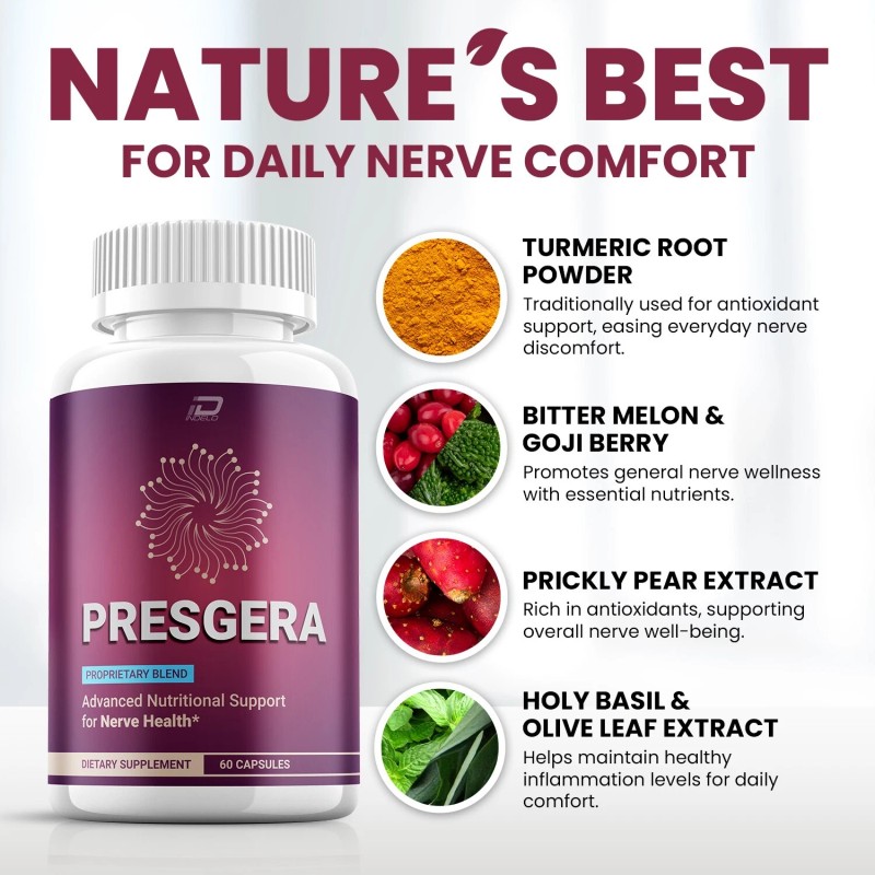 Presgera (2 Pack) Presgera Capsules – Presgera All Natural Glycogen