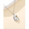 JKR Bee Necklace for Women S925 Sterling Silver Bee Teardrop