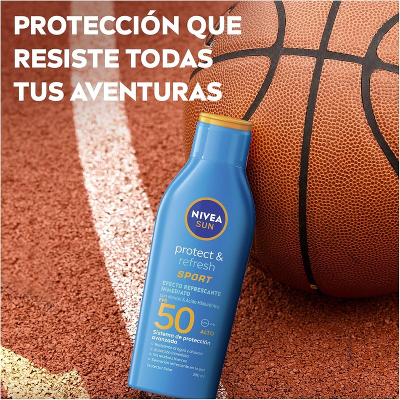 Protector Solar Corporal NIVEA SUN Protect & Refresh Sport En