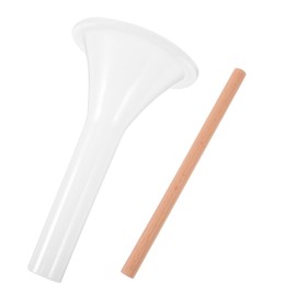 COOLHIYA Manual Sausage Stuffer Funnel Kit with Handle for Home and Restaurant Use Meat Filler Tube with Sausage Making Tool and Intestine Tube Effort-Saving Design