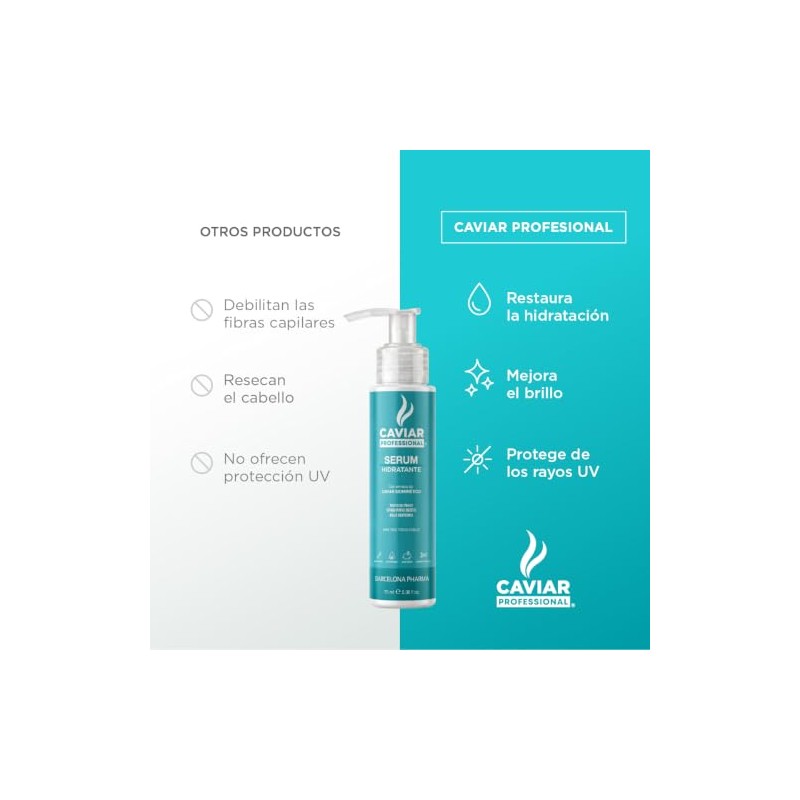 Trio Serum Hidratante para cabello | Protector térmico | Sellador