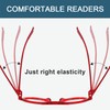 BLUELESS Pilot Reading Glasses for Women Metalless Screwless Spring Hinges