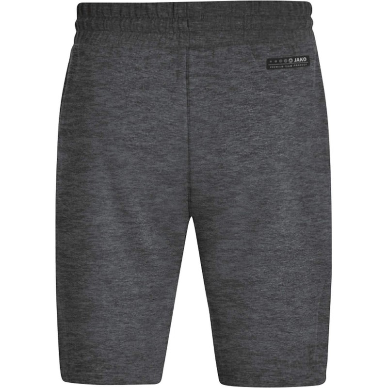 JAKO Women's Premium Basics Shorts, Charcoal Mottled, 38