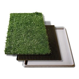Sunny tapete entrenador pasto chico absorbente para perro 68x43cm SP-3806                                                                             