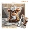 Highland Cow Puzzles for Adults 1000 Pieces,Cute Cow Jigsaw Puzzle,