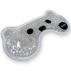 Cooling Gel Eye Mask with Plush Lined Back - Hot