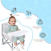 Portable Baby Chair with Removable Tray – Folding Booster Seat