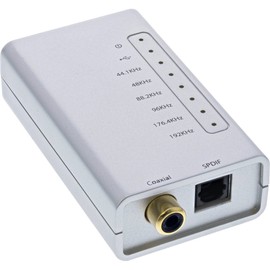 InLine® USB HD Adapter Hi-Fi (24-bit 192kHz) to Digital Coaxial/Toslink/I2S Audio Converter