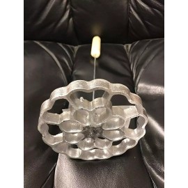 Unbranded no!no! Mexican Cast Aluminum Bunuelera Wood Handle Mode para hacer bunuelos 5...