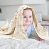 Breling Silly Goose Muslin Baby Blankets for Girls Boys, 100%