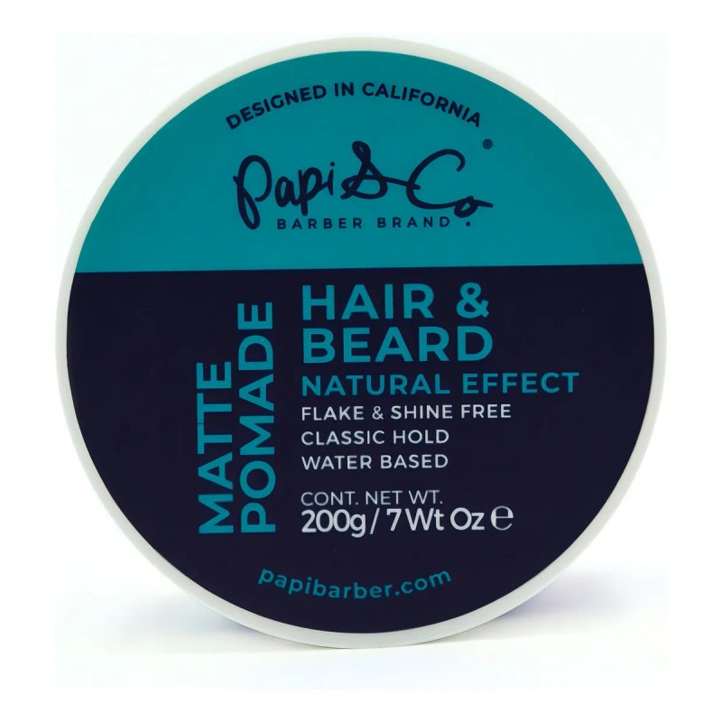 Pomada Para Cabello Y Barba Matte Pomade De Papi &