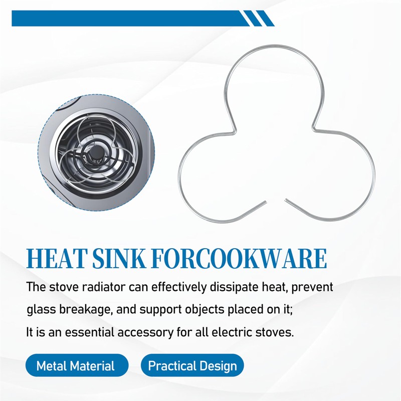 10 - Piece Heat Diffuser Set for Glass Cooktops &