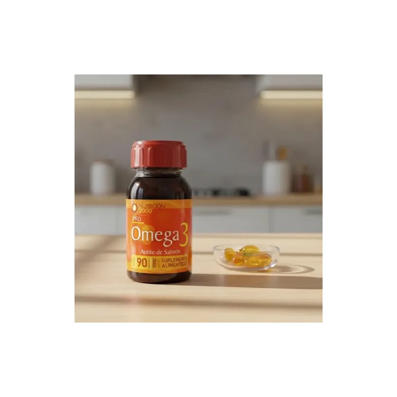 Capsulas Omega 3 Salmon Oil 90 Capsulas 1000mg Nutricion2000