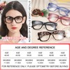 MARE AZZURO Large Reading Glasses +2.25 Women Designer Square Readers