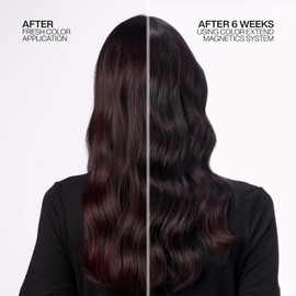 REDKEN- Shampoo Color Extend Magnetics Shampoo para cuidar y preservar el color del cabello teñido Realza el brillo y mantiene la vitalidad del color del cabello por más tiempo Formulado con Ácido Cítrico y aceite de arándano