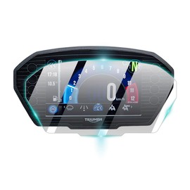 IPG ProActive Compatible with TRIUMPH 2018-2024 TIGER 800-1200 Motorcycle Instrument Cluster Speedometer 9H Hardness Screen Protector Nano Ceramic Film Ultra Responsive High Clarity for Tri-Tiger