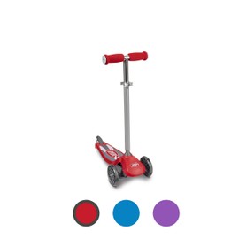 Radio Flyer Lean 'N Glide Scooter with Light Up Wheels, Kids Scooter, Red Kick Scooter, for Ages 3+