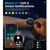 Military Smart Watches for Men(Answer/Make Calls) with LED Flashlight,530mAh Large