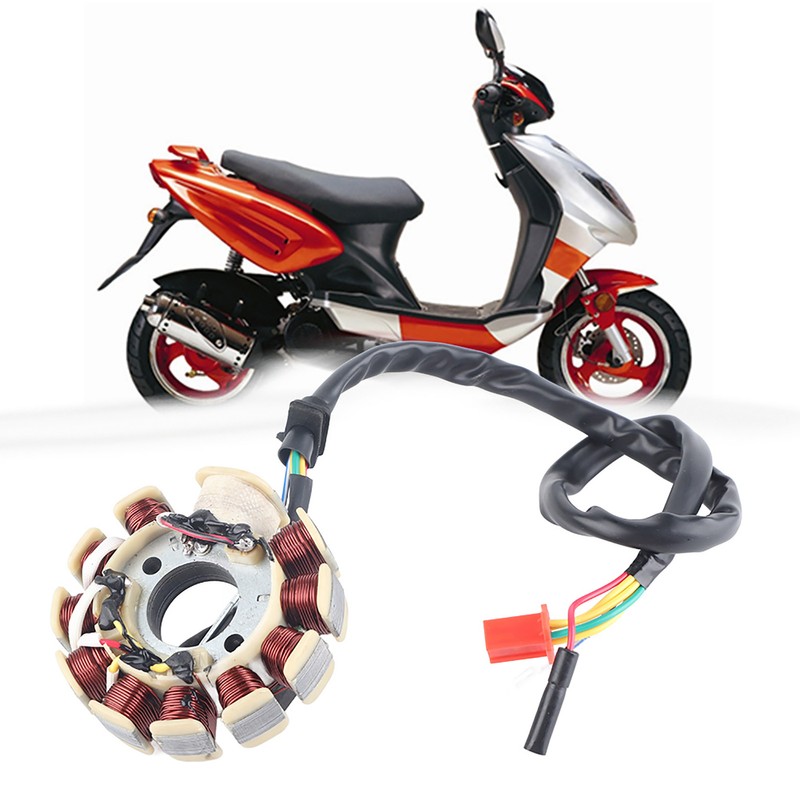 11 Pole Coils Magneto Generator Stator Fit for 150cc Gy6