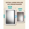 13.8 * 9.5 Inch Extra Large Rolled Ice Cream Maker,