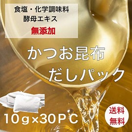 Dashiya Japan Basic Dashi, Bonito, Kelp, Additive-free, Dashi Pack, Best Soup, All-Purpose Dashi, Made in Japan, Bonito Flakes, True Kelp (0.4 oz (10 g) x 15 Pieces)