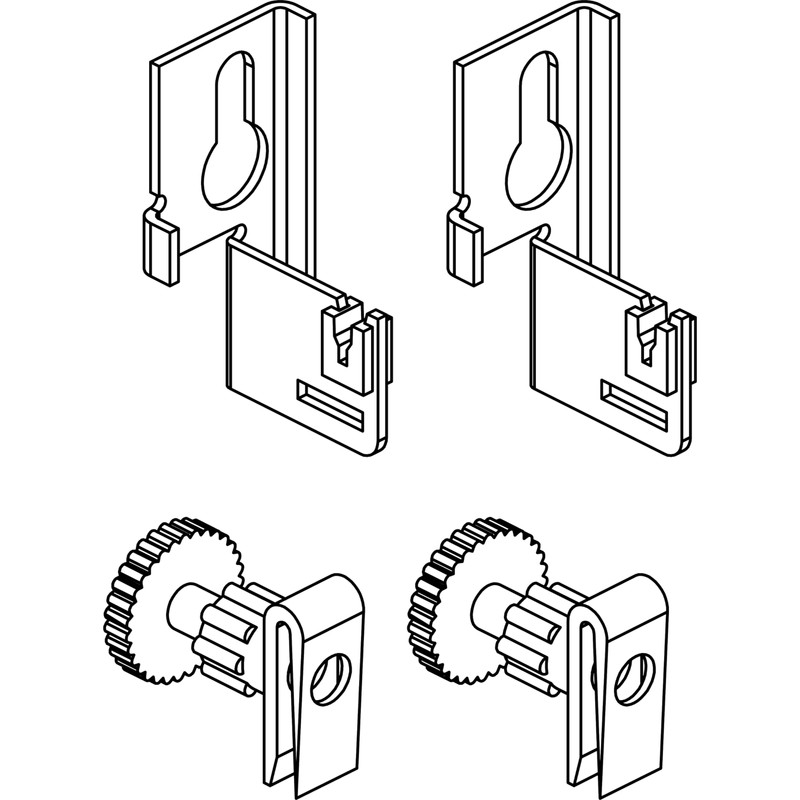 CORNAT T591704 Assembly Set for Heated Plates uni