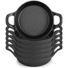 Ziliny Mini Cast Iron Skillets 6.3 x 6.3 x 1.5