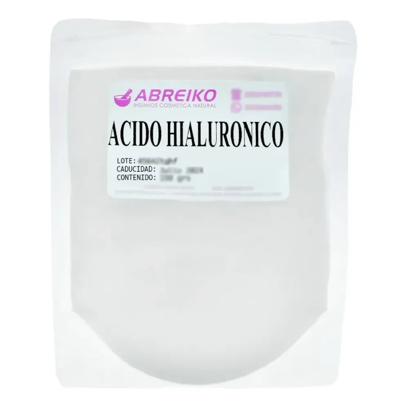 Abreiko - Ácido hialurónico en polvo 10 g uso cosmético