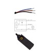 Inductive Sensor PNP NC Compact Design IP65 3 mm Inductive